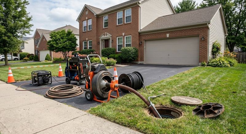 Sewer Line Unclogging in Fredericksburg, VA